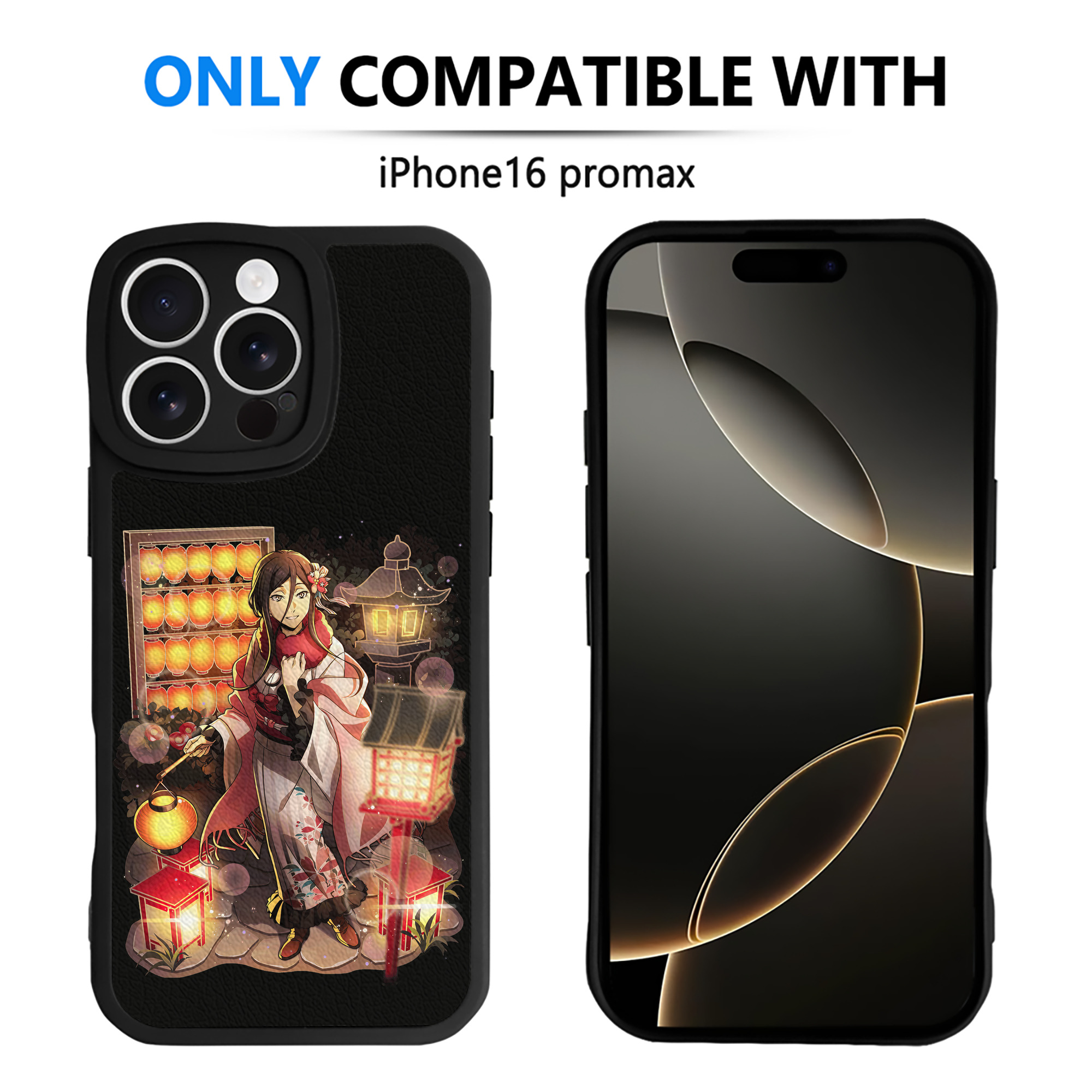 （画像用） 文豪ストレイドッグス Bungo Stray Dogs 【iPhone 16シリーズ対応】シリコンスマホケース（レザー調） 材質：シリコン